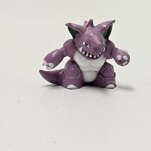 Nidoking TOMY Pokemon Figure CGTSJ 1999 Nintendo 2" Vintage Pencil Top